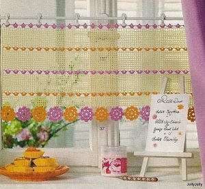 Awesome 6 Crochet Kitchen Curtains 3 300x277 