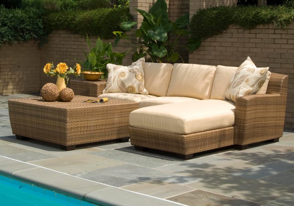 Images of Outdoor wicker furniture in a variety of styles from Patio Productions wicker outdoor furniture