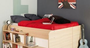 Stylish Parisot Space Up Double Bed - Childrens Funky Furniture - 1 childrens funky furniture