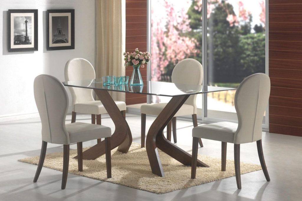 glass dining room table dainty chair and glass dining room tables on smooth carpet BCTNYLV