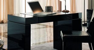 nightfly black home office desk VGLQTPK