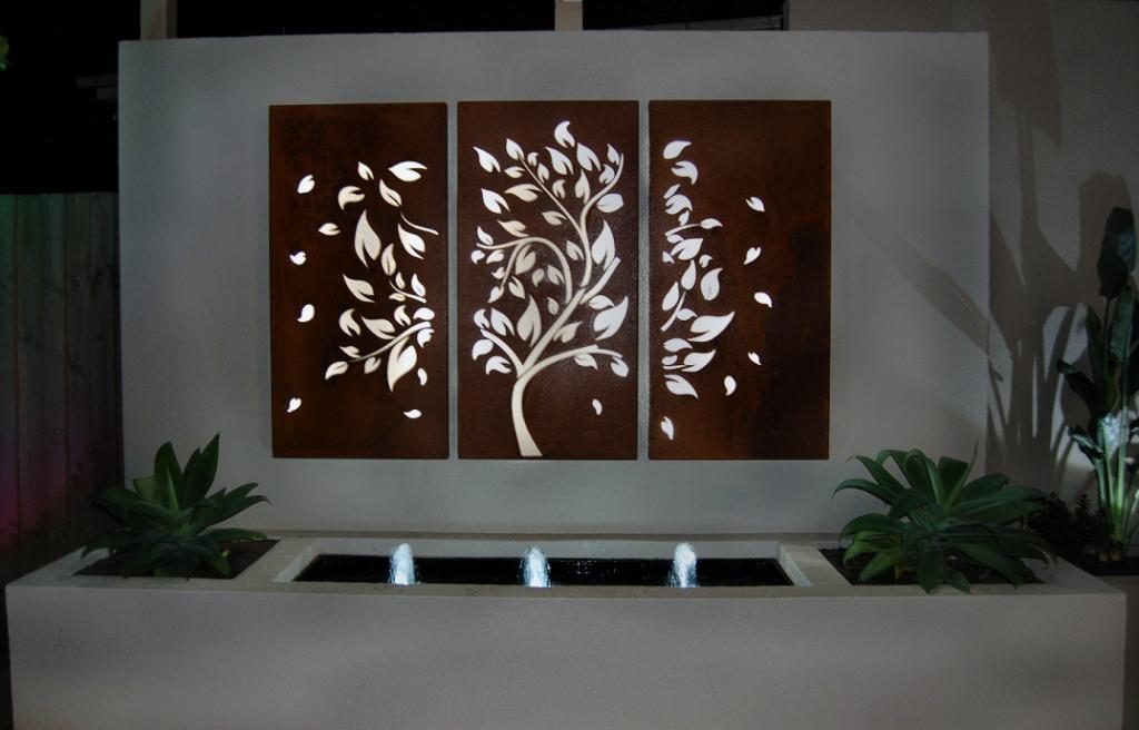 outdoor garden wall art FYKTXPN