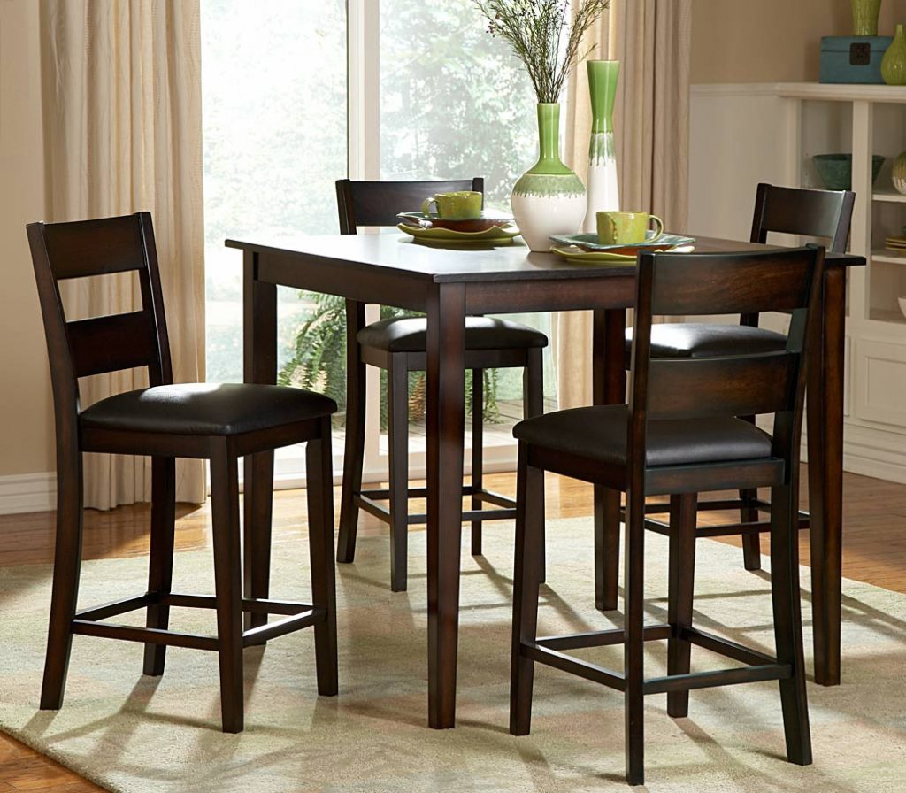 Dining Tables, Enchanting High Top Dining Table Sets Bar Height Table And  Chairs Trendy High 