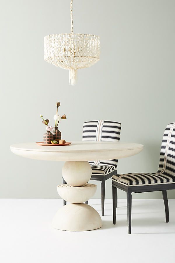 The benefits of having a round dining
table