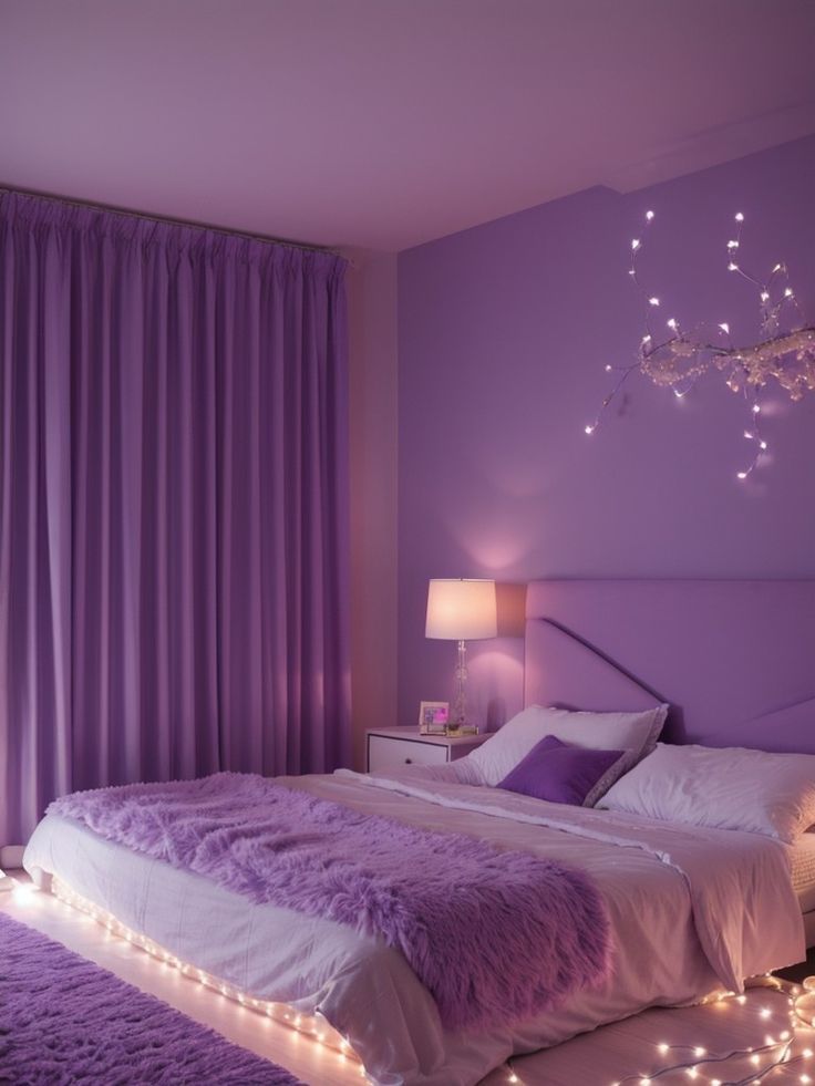 Dreamy Purple Bedroom Ideas to Create a
Serene Retreat