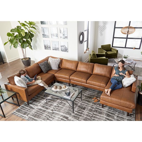 How to Care for and Maintain Your Leather
Sectional Sofa