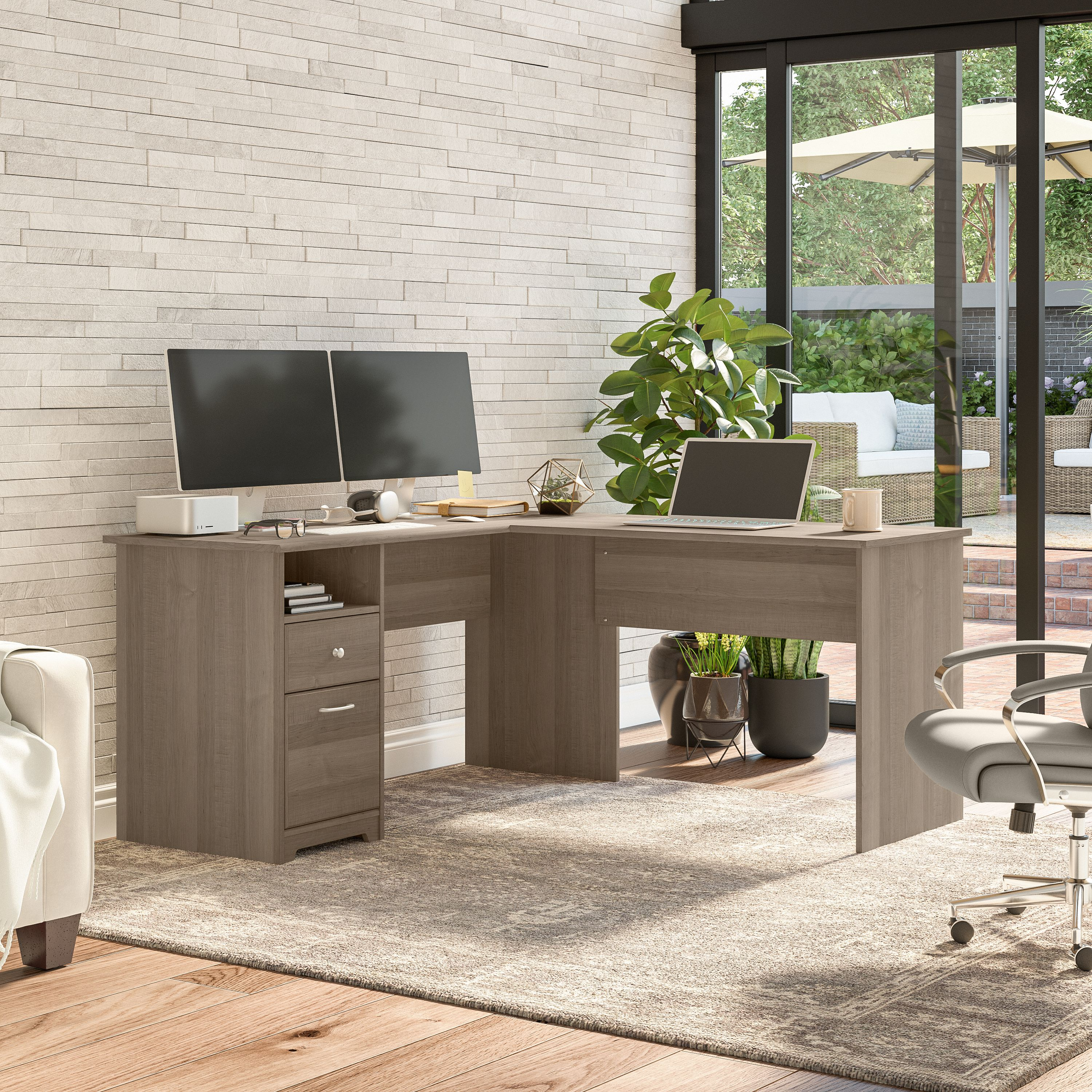 Enhance Your Workspace with a Writing
Desk Hutch and Drawers