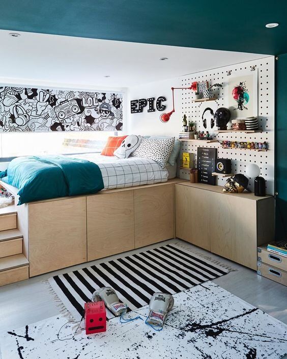 Creative and Stylish Teenage Bedroom
Ideas