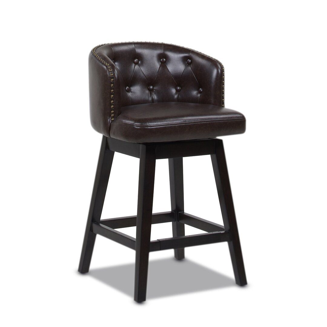 Enhance Your Home Bar with Swivel Bar
Stools Featuring Back and Arms