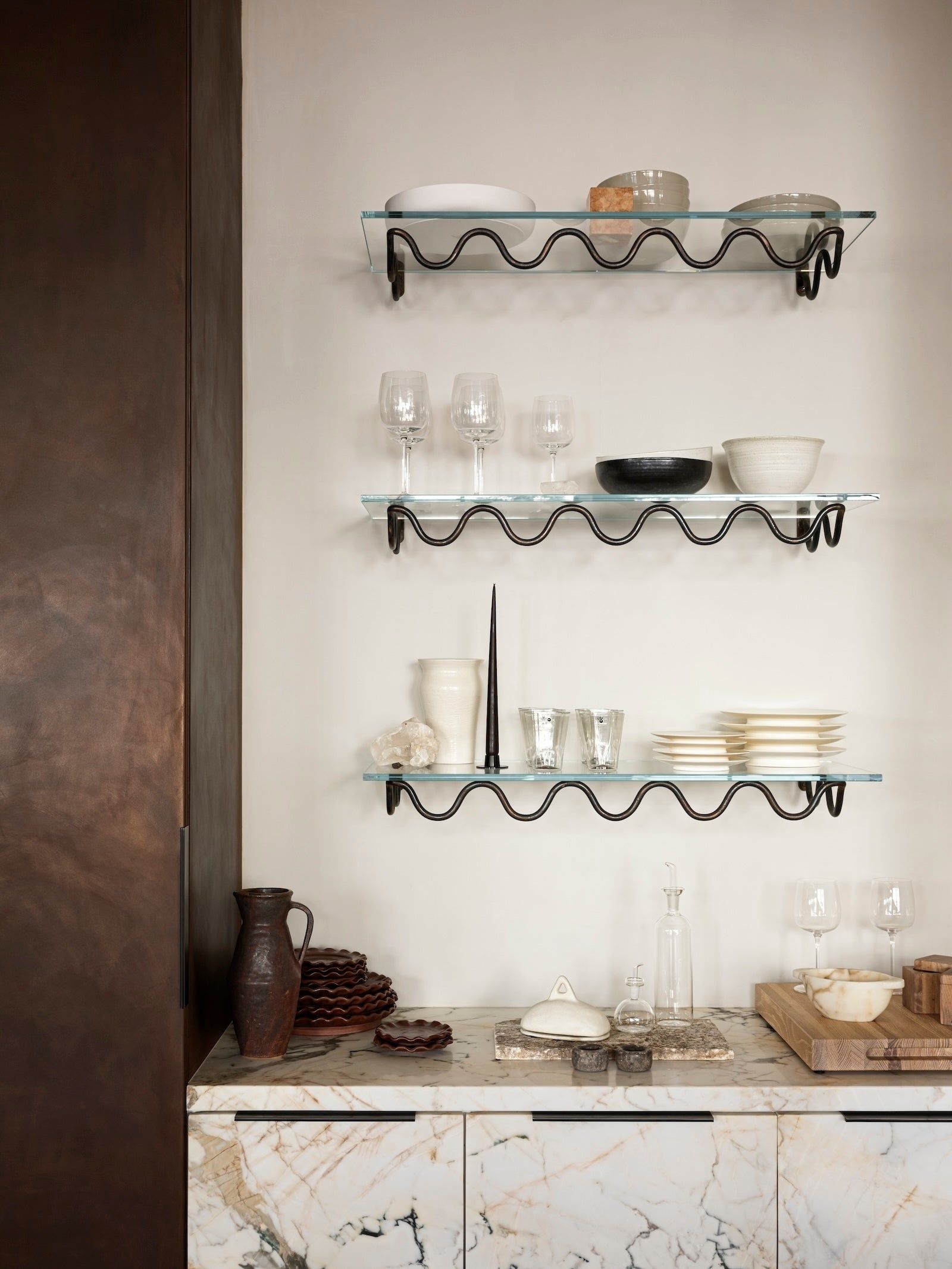 The Beauty and Utility of Glass Shelving