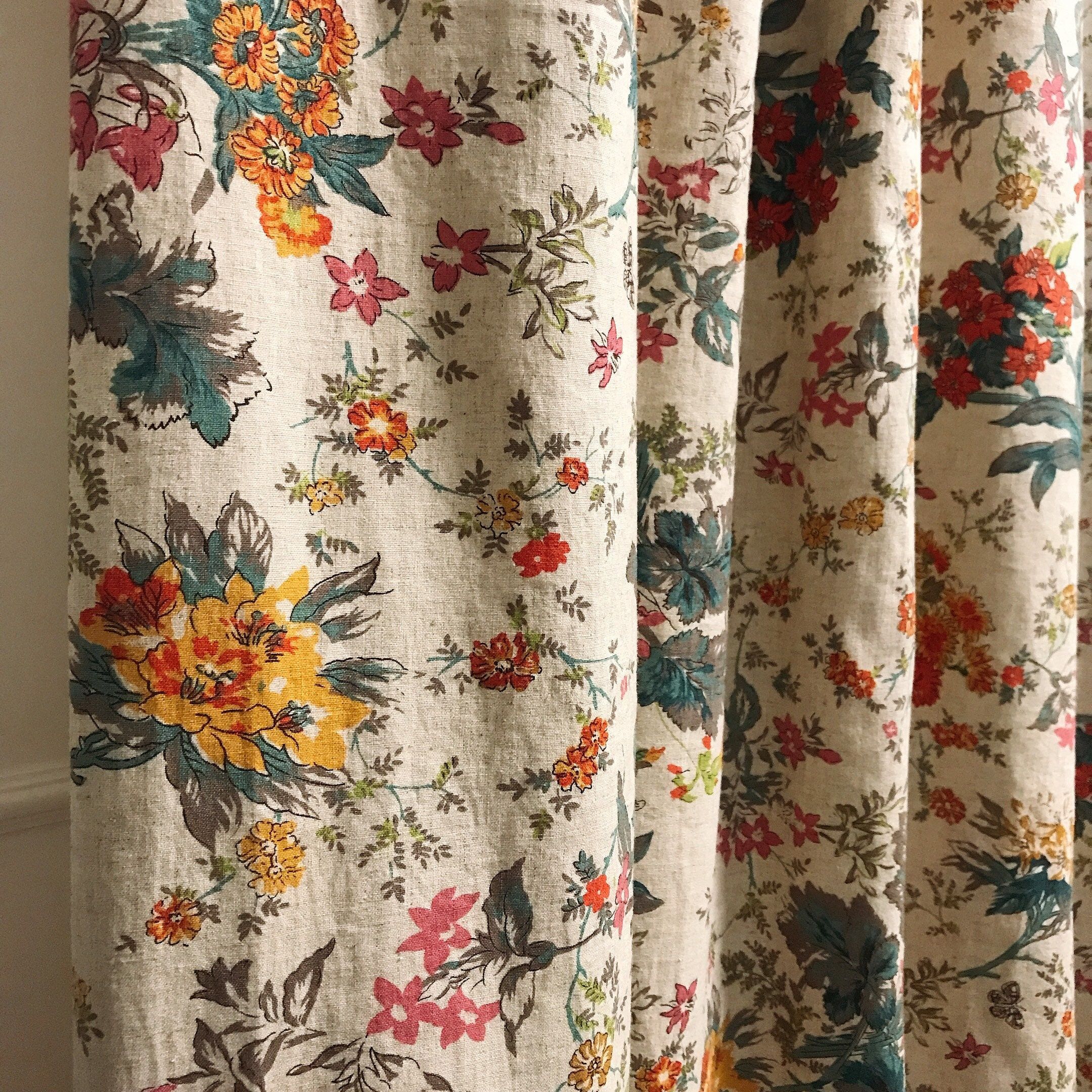 Creative Ways to Style Floral Curtains in
Every Room