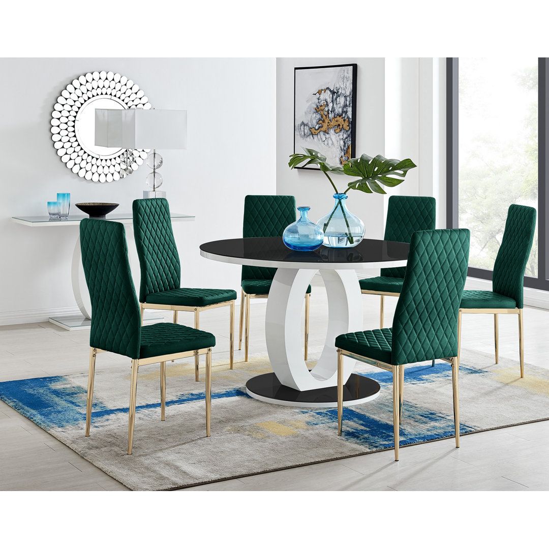 Elegant and Chic: Round Glass Top Dining
Room Tables