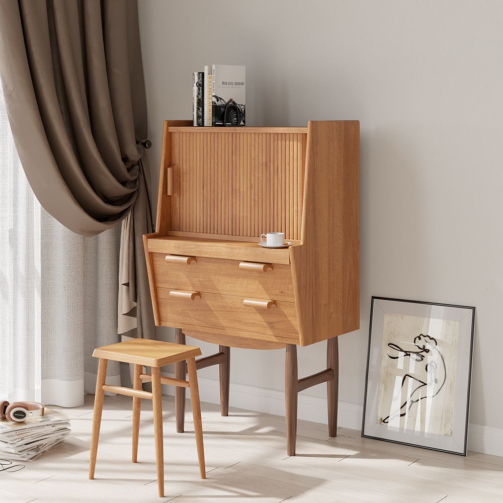 The Practicality and Style of a Writing
Desk with Hutch and Drawers