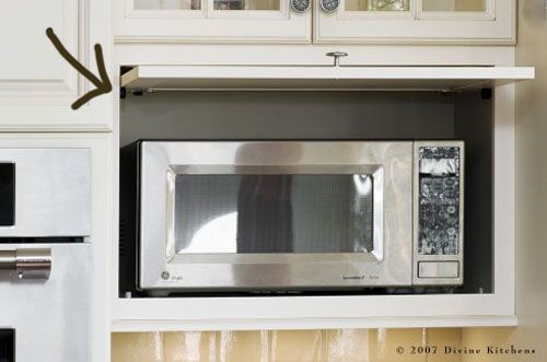 Creative Ways to Design a Microwave Shelf