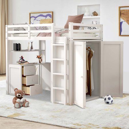 Choosing the Perfect Kids Twin Loft Bed
with Storage for Your Home