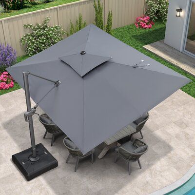 Finding the Perfect Fit: Shopping for a
Rectangular Cantilever Patio Umbrella