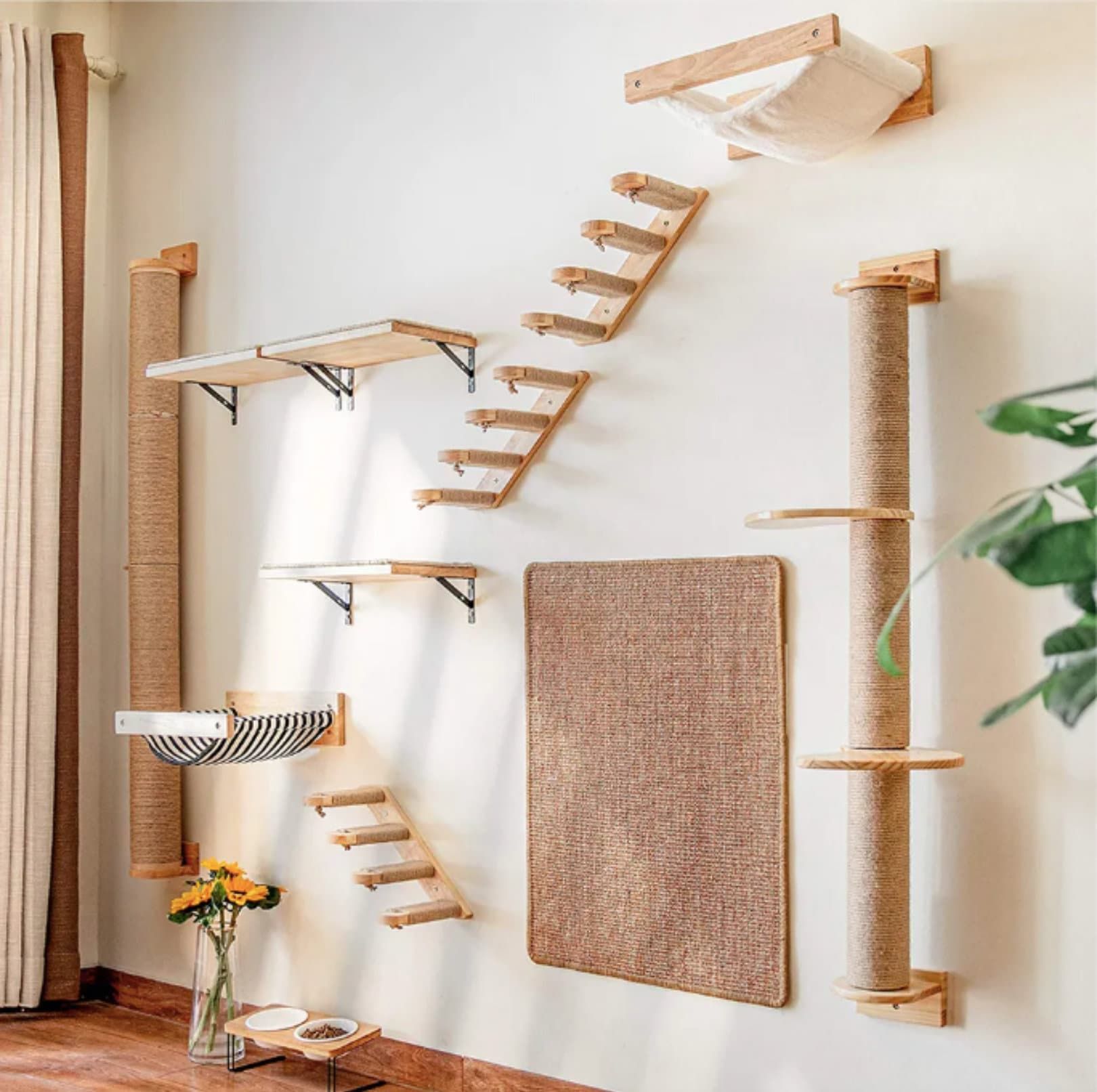 Enhance Your Home Decor with Stylish Cat
Wall Shelves