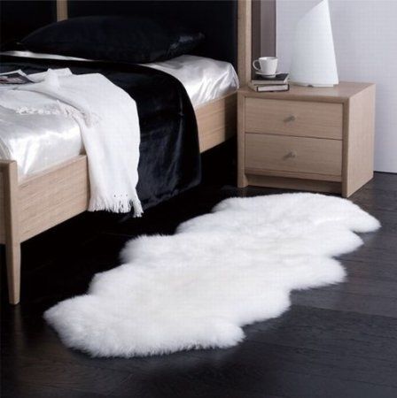 The Luxurious Elegance of a White Fur
Shag Rug