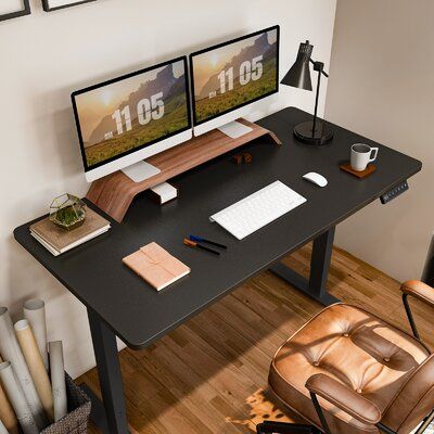 The Timeless Elegance of a Black Desk