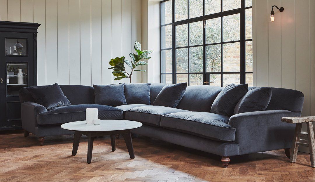 Leather Corner Sofa for More
  Communicative Socialising