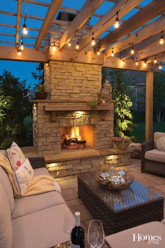 Creating a Cozy Outdoor Retreat with a
Patio Fireplace