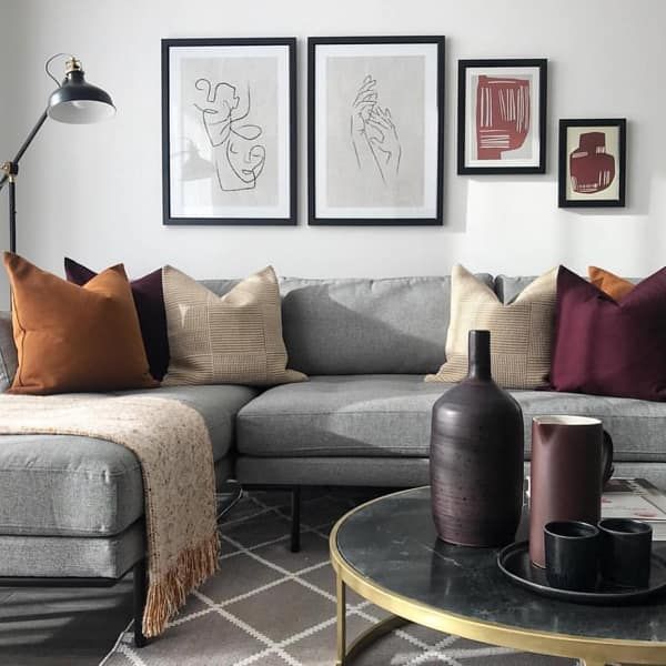 How to Style a Gray Sofa for a Modern
Living Space