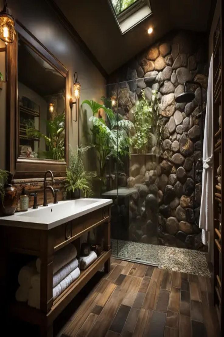 Design Inspiration: Rustic Bathroom Decor
for a Relaxing Space