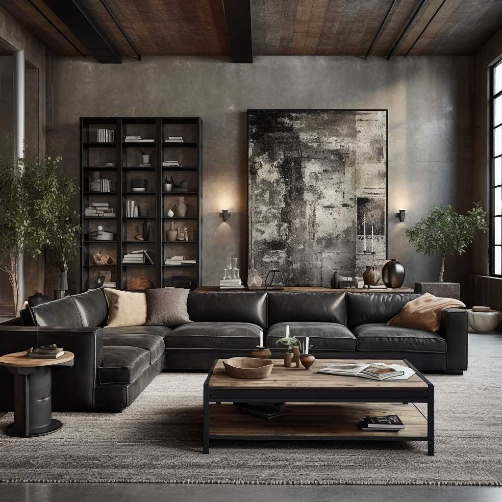 Luxurious Living: The Appeal of a Black
Leather Sofa