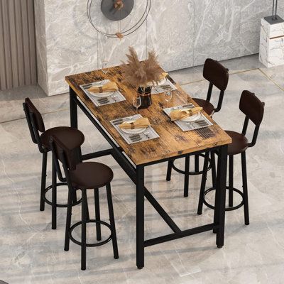 The Perfect Addition to Your Home: Bar
Height Table and Chairs Set