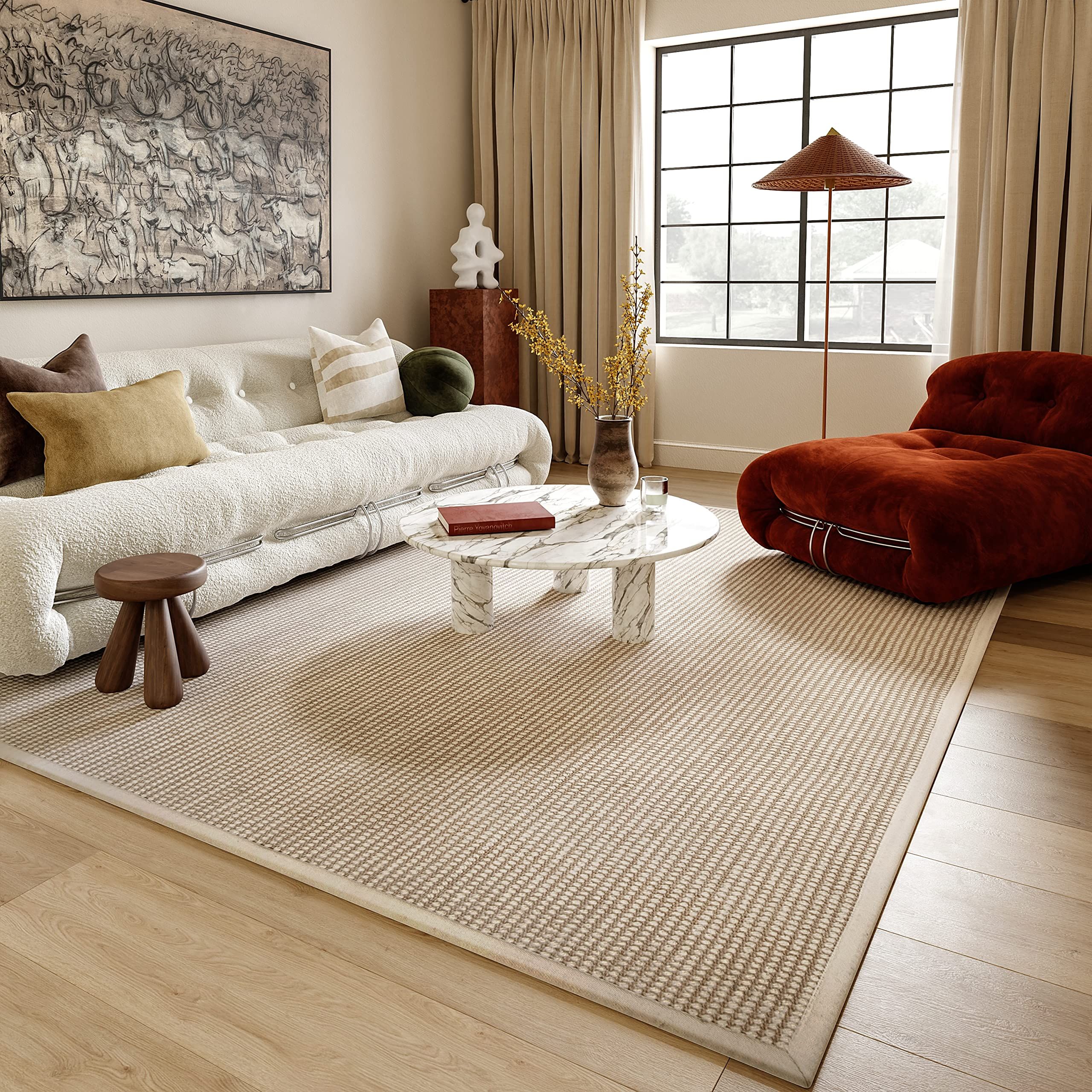 Cozy Up Your Space with a Thick Wool Rug