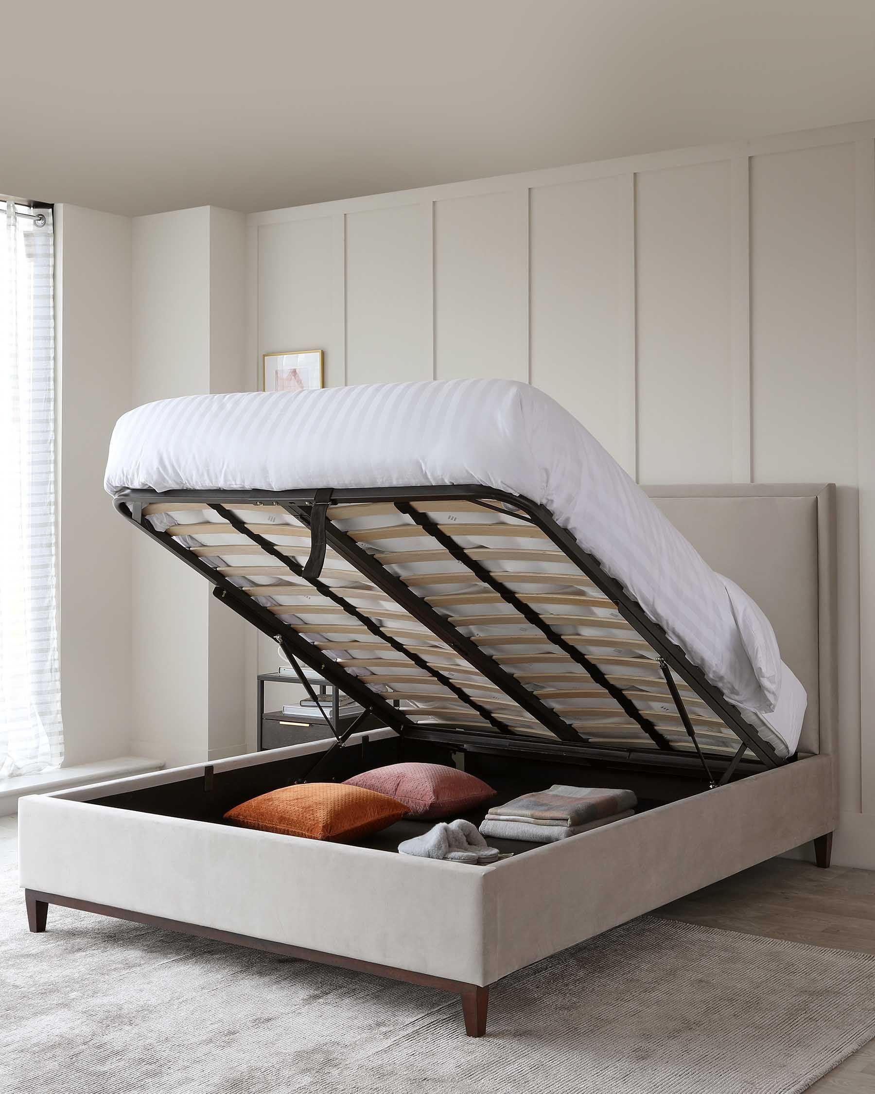 Maximize Space and Style with a King Size
Double Bed with Storage