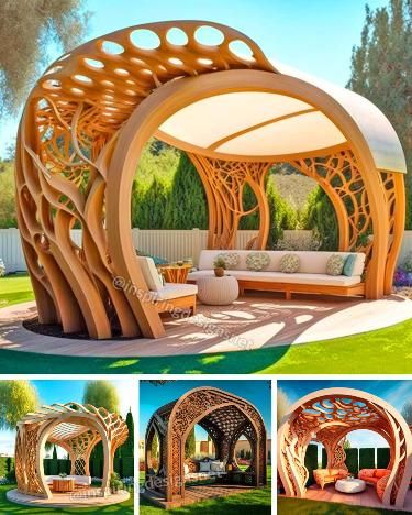 Create Your Dream Outdoor Oasis with a
Wooden Gazebo