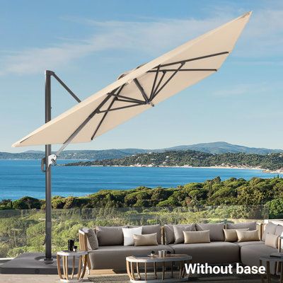 Maximizing Shade and Style: An Overview
of Rectangular Cantilever Patio Umbrellas