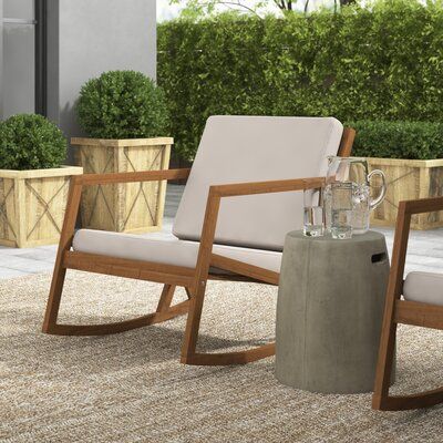 Buy attractive outdoor rocking chair  cushions