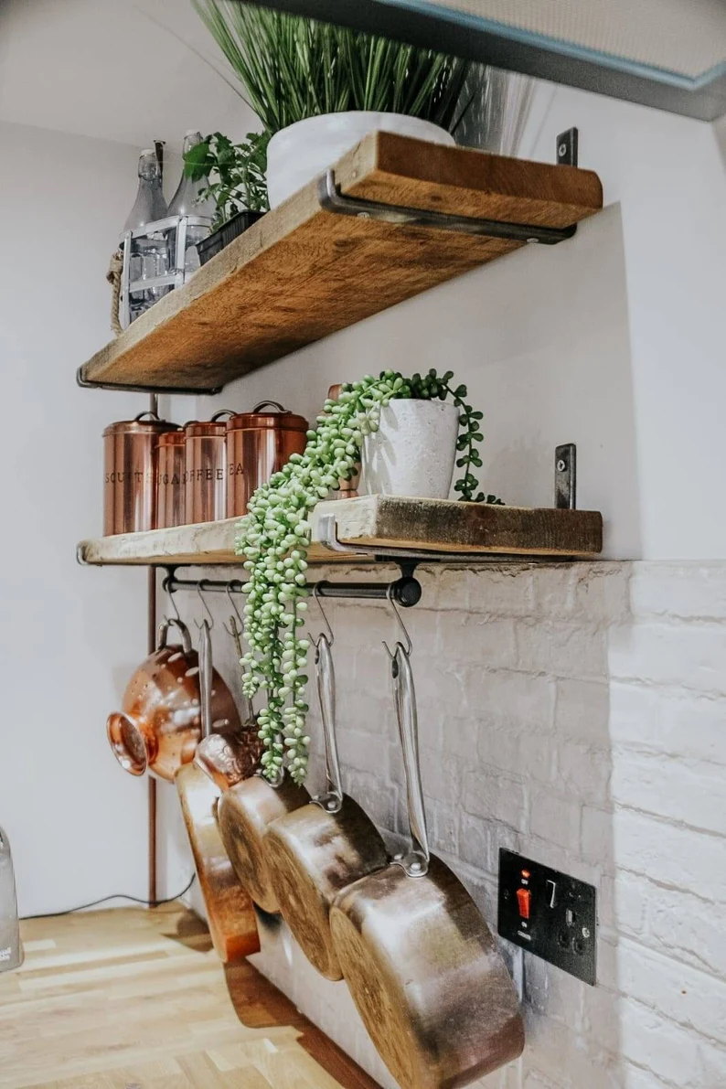 Creative Storage Solutions: Maximizing
Space with Kitchen Shelves