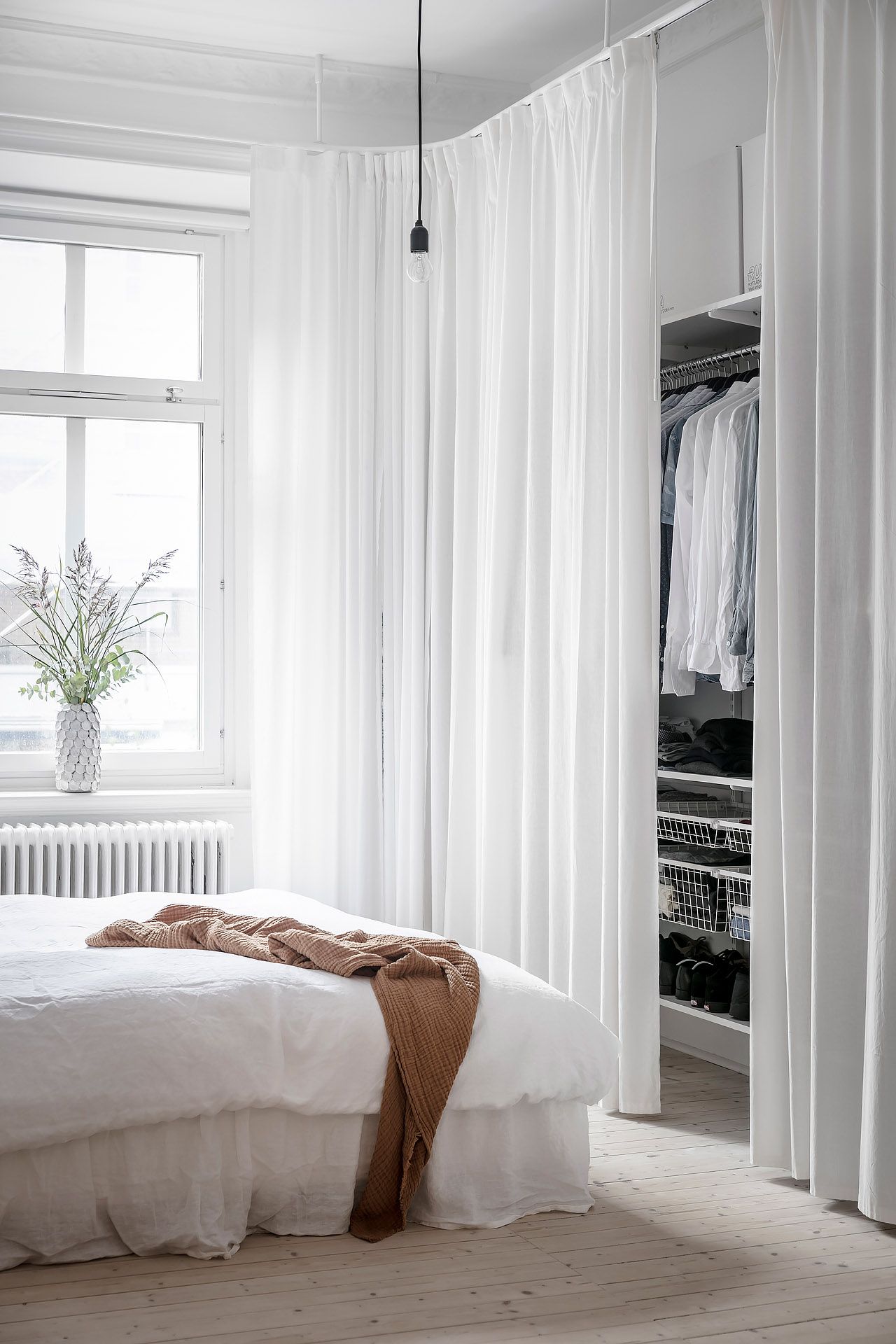 Innovative Ideas for Using Closet
Curtains in Your Home