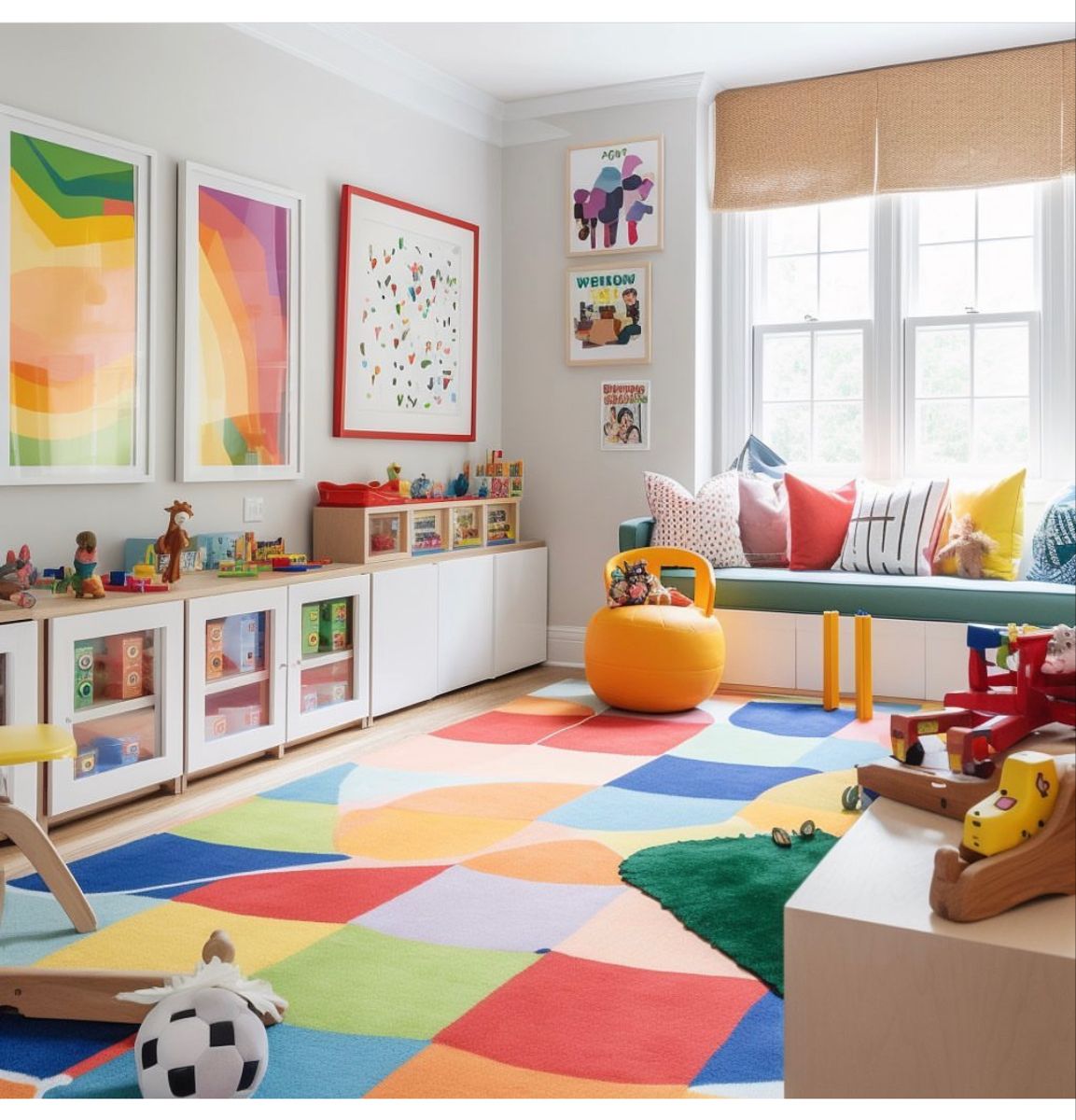 Creating a Fun and Functional Kids’
Playroom