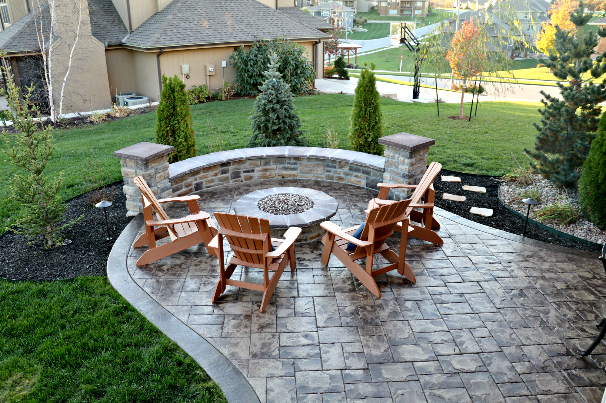 Transform Your Outdoor Space with These
Stunning Stamped Concrete Patio Ideas