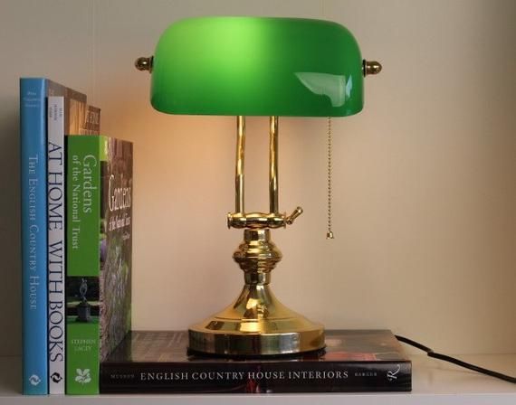 Illuminate Your Workspace with a Classic
Banker’s Desk Lamp