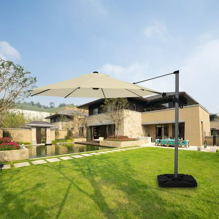 Maximizing Shade: The Benefits of a
Rectangular Cantilever Patio Umbrella