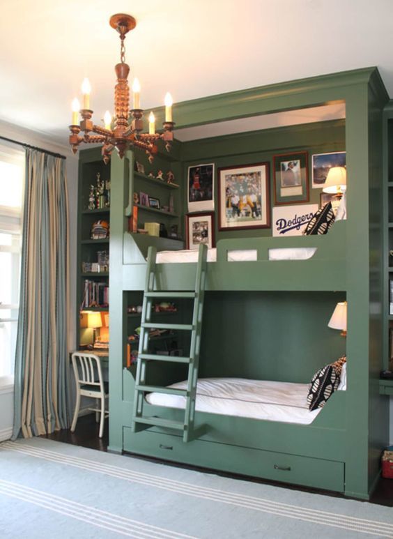 Stylish and Functional: Bunk Beds with
Desk Combos