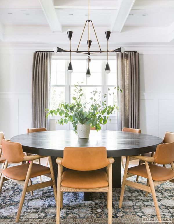 Elegance and Functionality: The Round
Dining Room Table