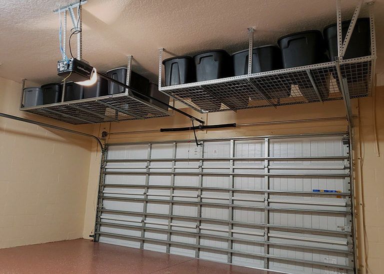 Maximizing Space: The Benefits of
Overhead Garage Storage