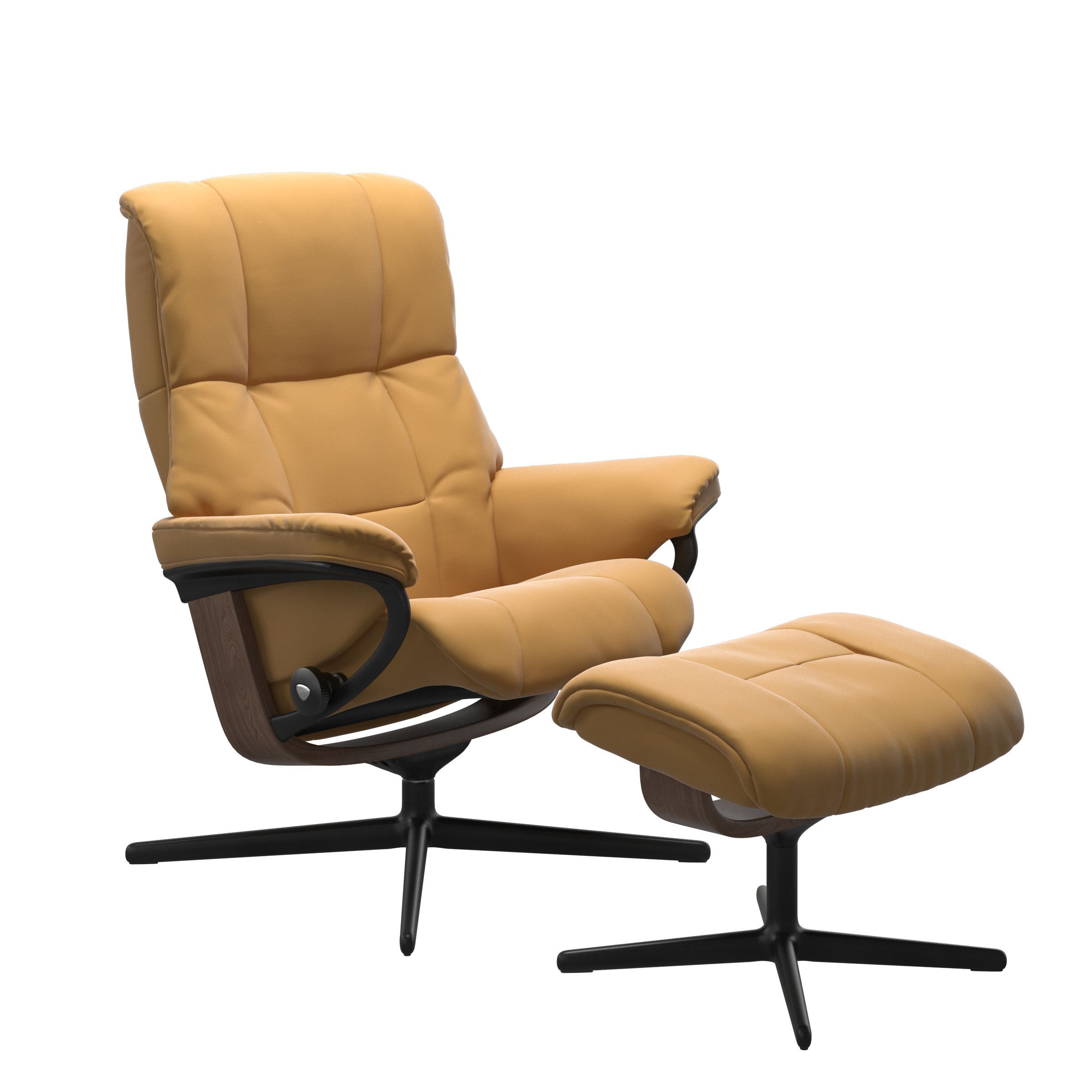 Ultimate Comfort: Small Leather Recliners
with Ottoman