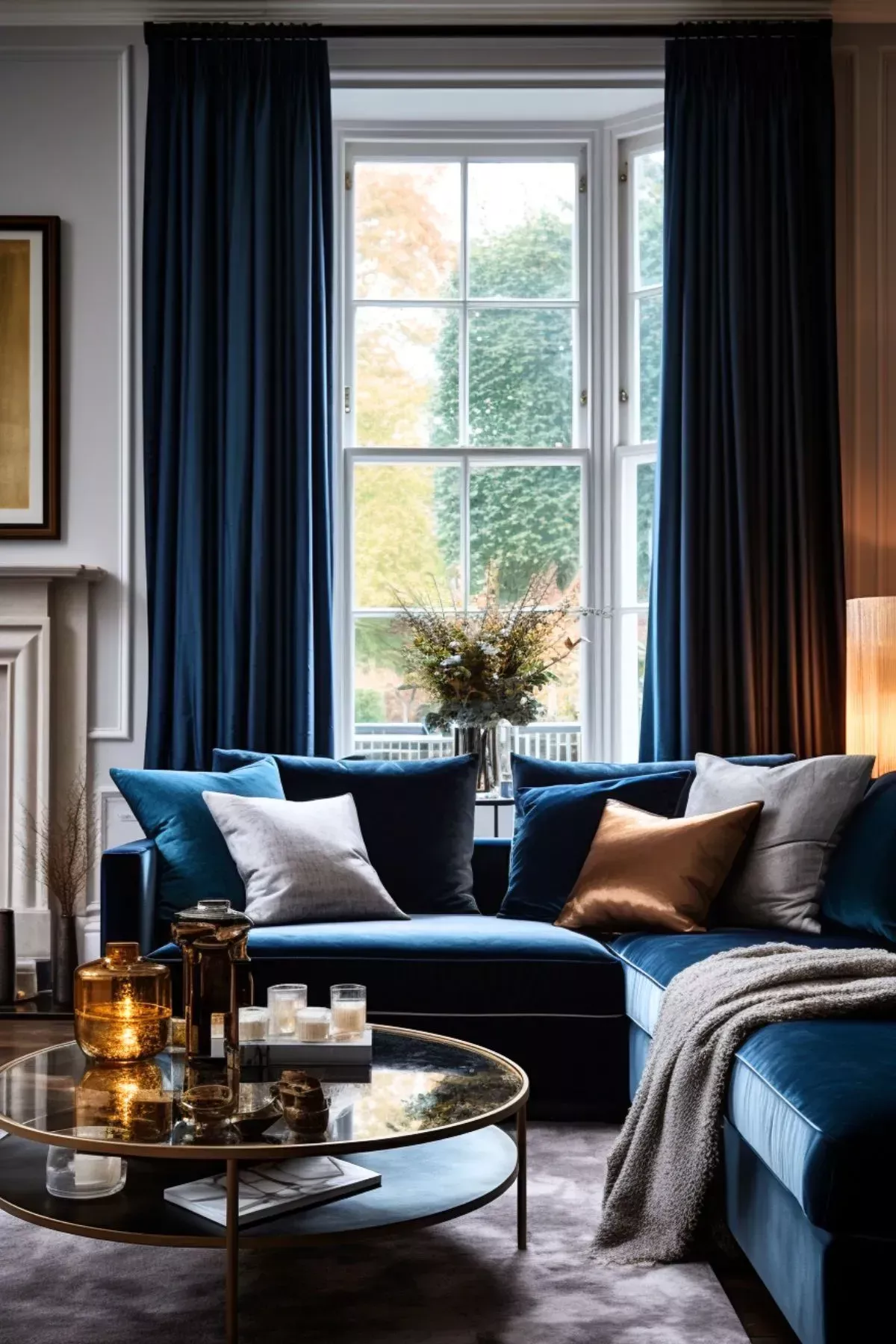 The Endless Appeal of Blue Curtains: A
Timeless Interior Design Choice