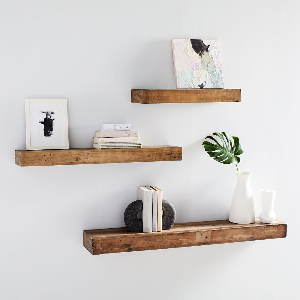 Decorate your homes with floating
wall  shelves kitchen