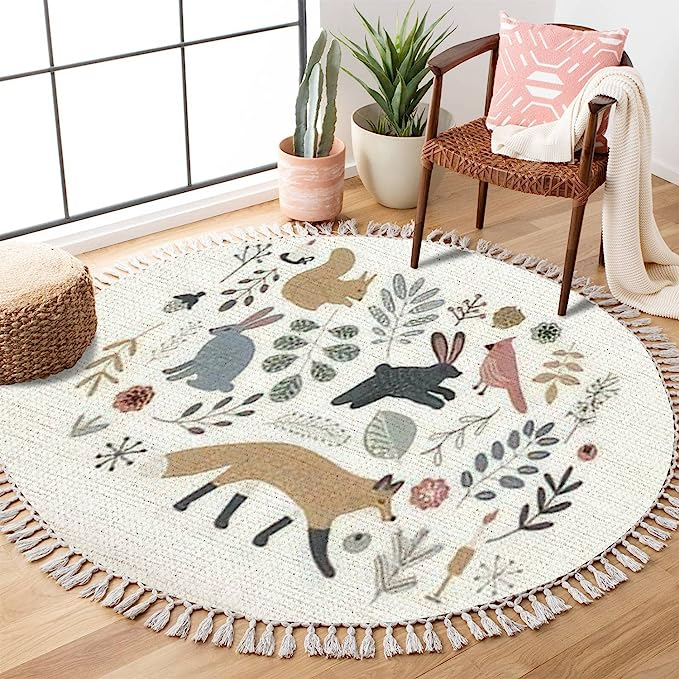 Stylish Ways to Incorporate a Round Area
Rug into Your Home Decor