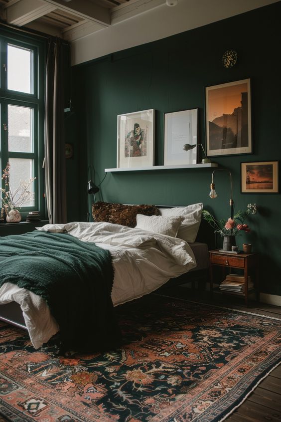 Nature-Inspired: Green Tone Bedroom Designs for a Fresh Look