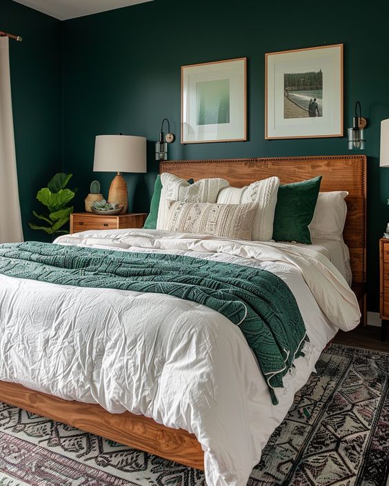 The Power of Green: Transforming Your Bedroom into a Tranquil Oasis