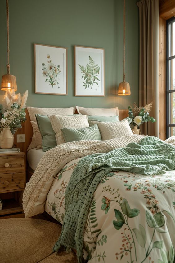 Color Psychology: How Green Tones Enhance Your Bedroom Ambiance